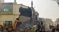 Portion of 180-year-old mosque demolished in UP’s Fatehpur, India