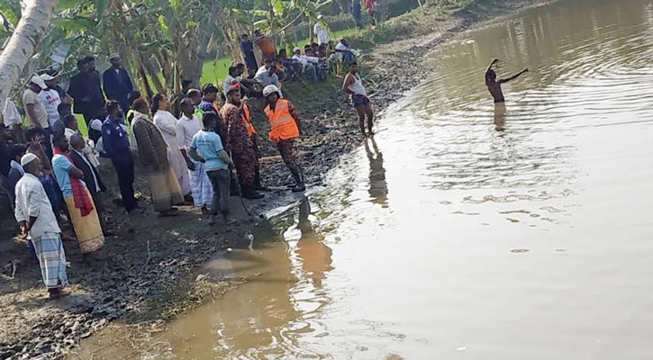 দিঘীতে গোসল করতে নেমে প্রাণ গেল শিশুর