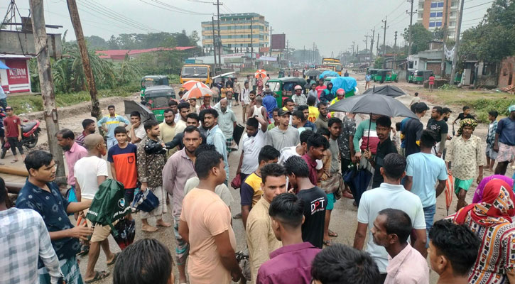 সিলেটে রাস্তা কাটা নিয়ে গ্রামবাসীর সংঘর্ষ, আহত অর্ধশতাধিক