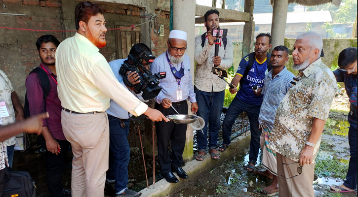 সিলেটে এডিস মশার লার্ভা পাওয়ায় ৪ প্রতিষ্ঠানকে লাখ টাকা জরিমানা