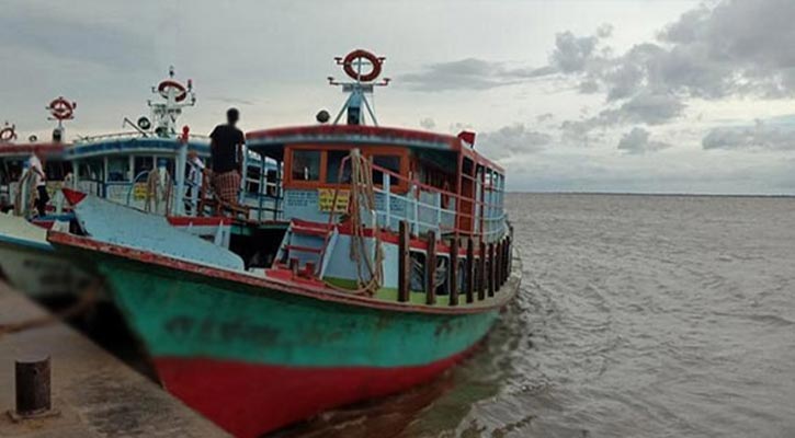 ১০ অঞ্চলের নদীবন্দরে এক নম্বর সংকেত