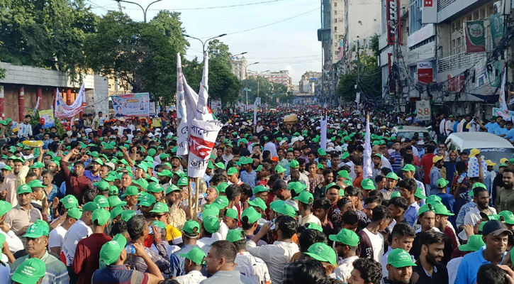 ছাত্র-যুব-স্বেচ্ছাসেবক লীগের ৫ দফা ঘোষণা