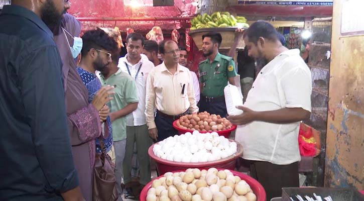 দাম নিয়ন্ত্রণে রাজশাহীর ডিমের বাজারে ফের অভিযান