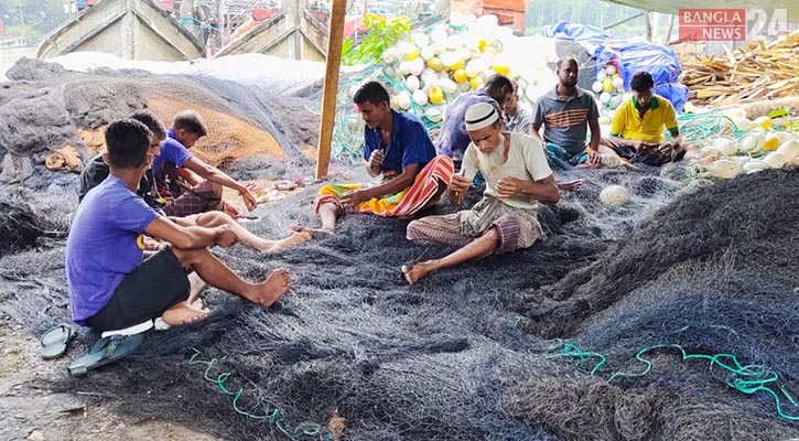 চলছে অভিযান, মাছ ধরা বন্ধ: এখনও চাল না পেয়ে হতাশ অনেক জেলে