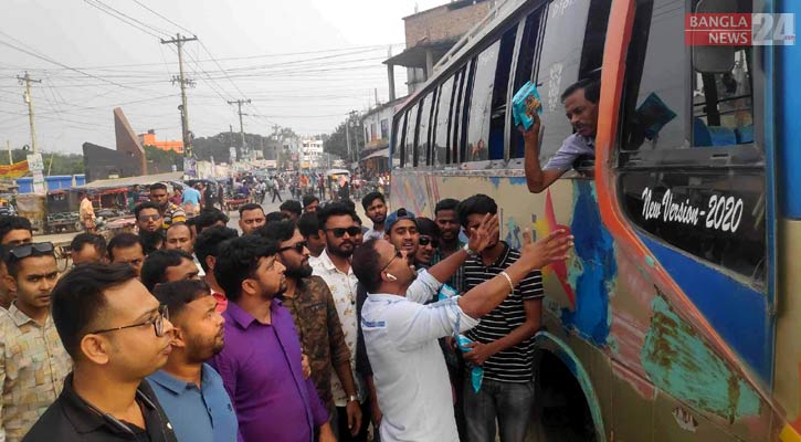 অবরোধে গাড়ি চালালেই চালকদের দেওয়া হচ্ছে চিপস