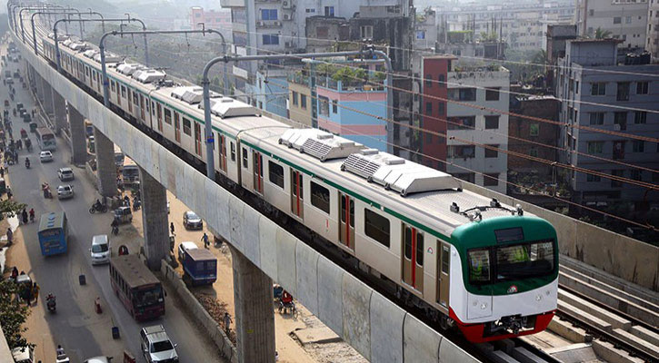 মতিঝিল থেকে মেট্রো ট্রেন চলাচলের সময় বাড়ল 