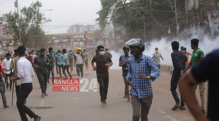 নিউমার্কেটে সংঘর্ষ: তিন মামলার প্রতিবেদন ৭ জানুয়ারি