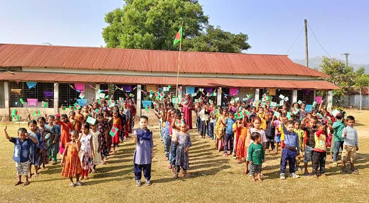 বিজয় দিবসে বসুন্ধরা শুভসংঘ স্কুলে ব্যতিক্রমী আয়োজন 