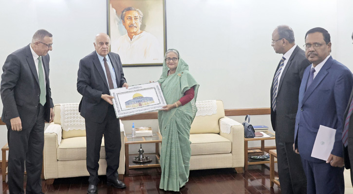 গাজায় হত্যাকাণ্ড বন্ধের পদক্ষেপ না নেওয়া দুঃখজনক: প্রধানমন্ত্রী