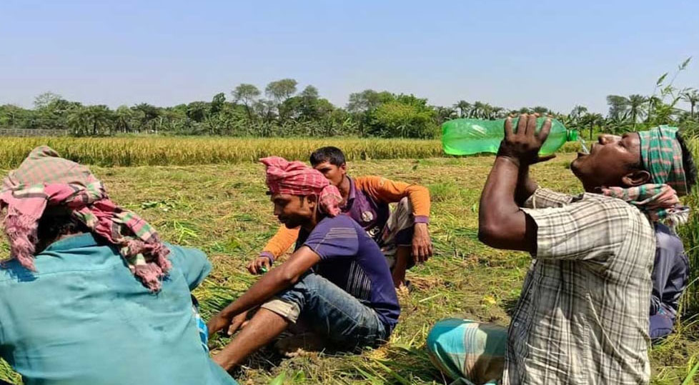 পুকুর খনন করতে গিয়ে হিট স্ট্রোকে শ্রমিকের মৃত্যু