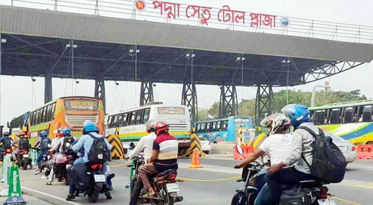 পদ্মা সেতুতে টোল আদায় দেড় হাজার কোটি টাকা ছাড়ালো