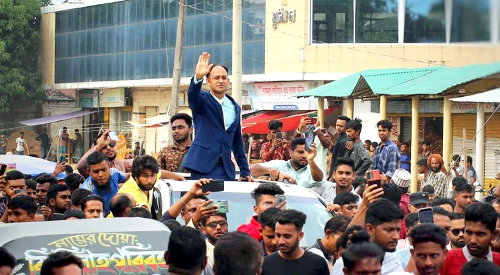 ব্যারিস্টার সুমনের বিরুদ্ধে চেয়ারম্যান প্রার্থীর অভিযোগ