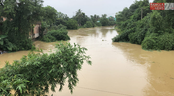 ফেনী নদীর পানি বিপৎসীমার ৩০ সেন্টিমিটার ওপরে