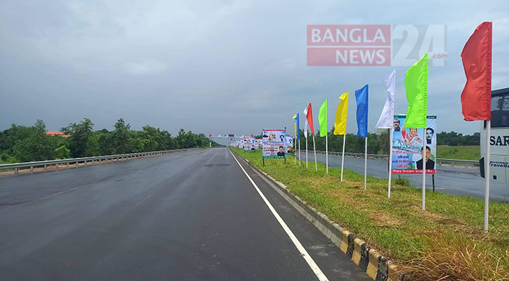 পদ্মা সেতুর এক্সপ্রেসওয়েতে গাড়ির ধাক্কায় নিহত ১ 