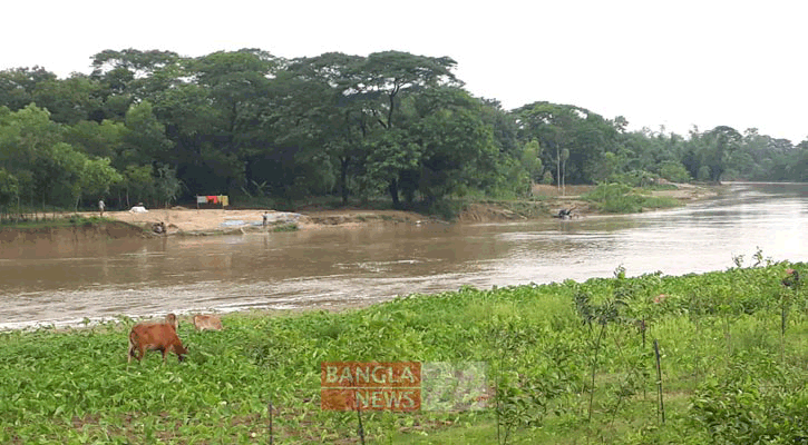 খোয়াই ও কুশিয়ারা নদীর পানি বিপৎসীমার ওপরে