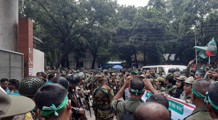 আনসারদের দাবি নিয়ে ৭ সদস্যের সুপারিশ কমিটি গঠন