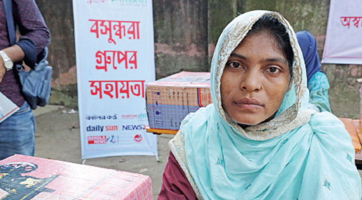 ‘বসুন্ধরা গ্রুপ যেটা দিল, সেটা দিয়া কাজ করি খাবার পামো’