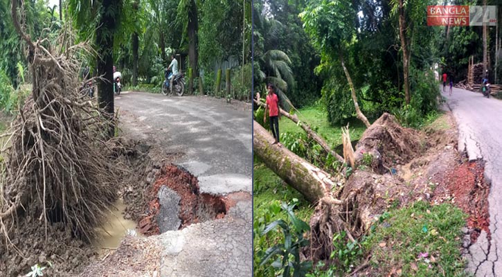 চাঁদপুরের ৬ উপজেলায় বন্যায় ১৯২ গ্রামীণ সড়ক ক্ষতিগ্রস্ত