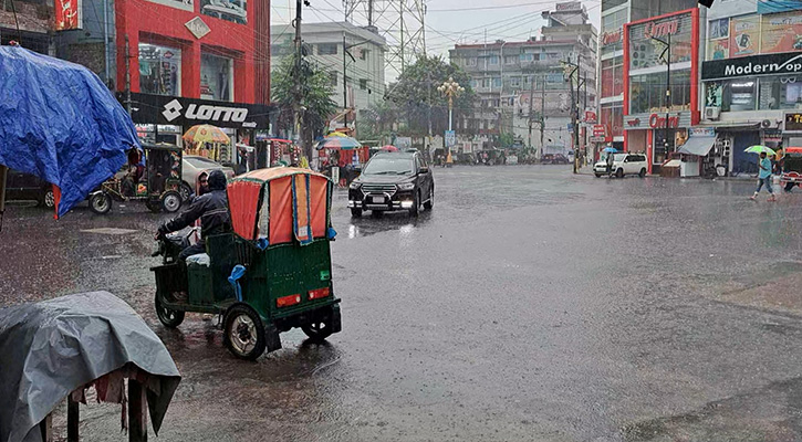 রাজশাহীতে ৩ দিনে ১২৫ মিলিমিটার বৃষ্টিপাত