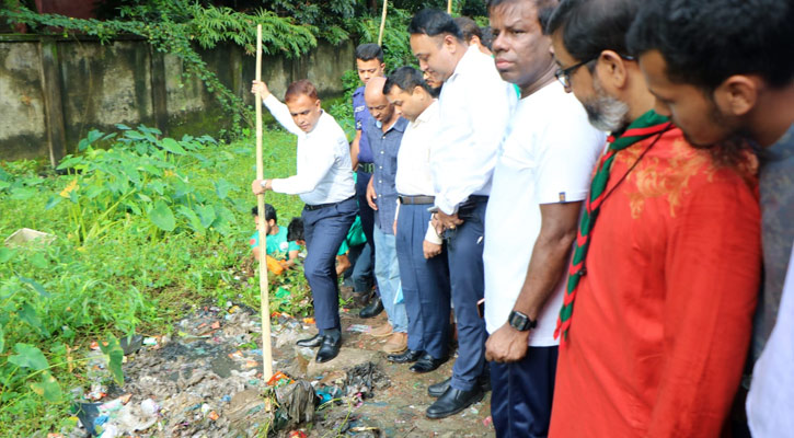 বরিশালে খাল দূষণ থেকে বিরত থাকতে নগরবাসীকে জেলা প্রশাসকের আহ্বান